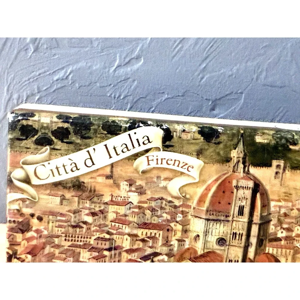 3 Saponificio Artigianale Fiorentino Citta d' Italia‎ Firenze Soap Bars NEW